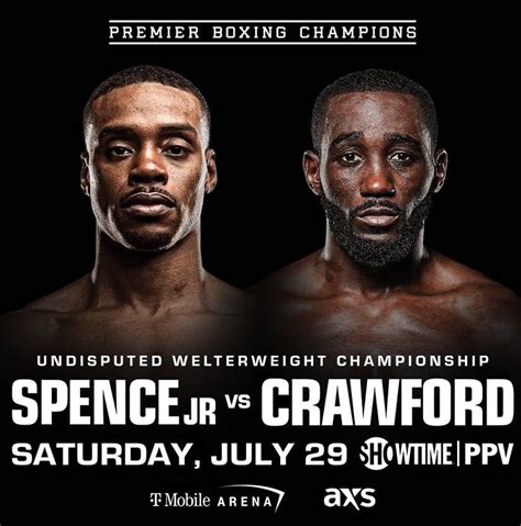 Spence vs Crawford: July 29, 2023 on SHOWTIME PPV